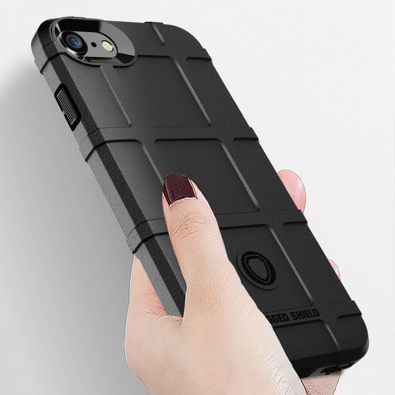 Rugged Square Skin TPU Anti-shock Cover for iPhone SE (2020)/SE (2022)/8/7 4.7 inch