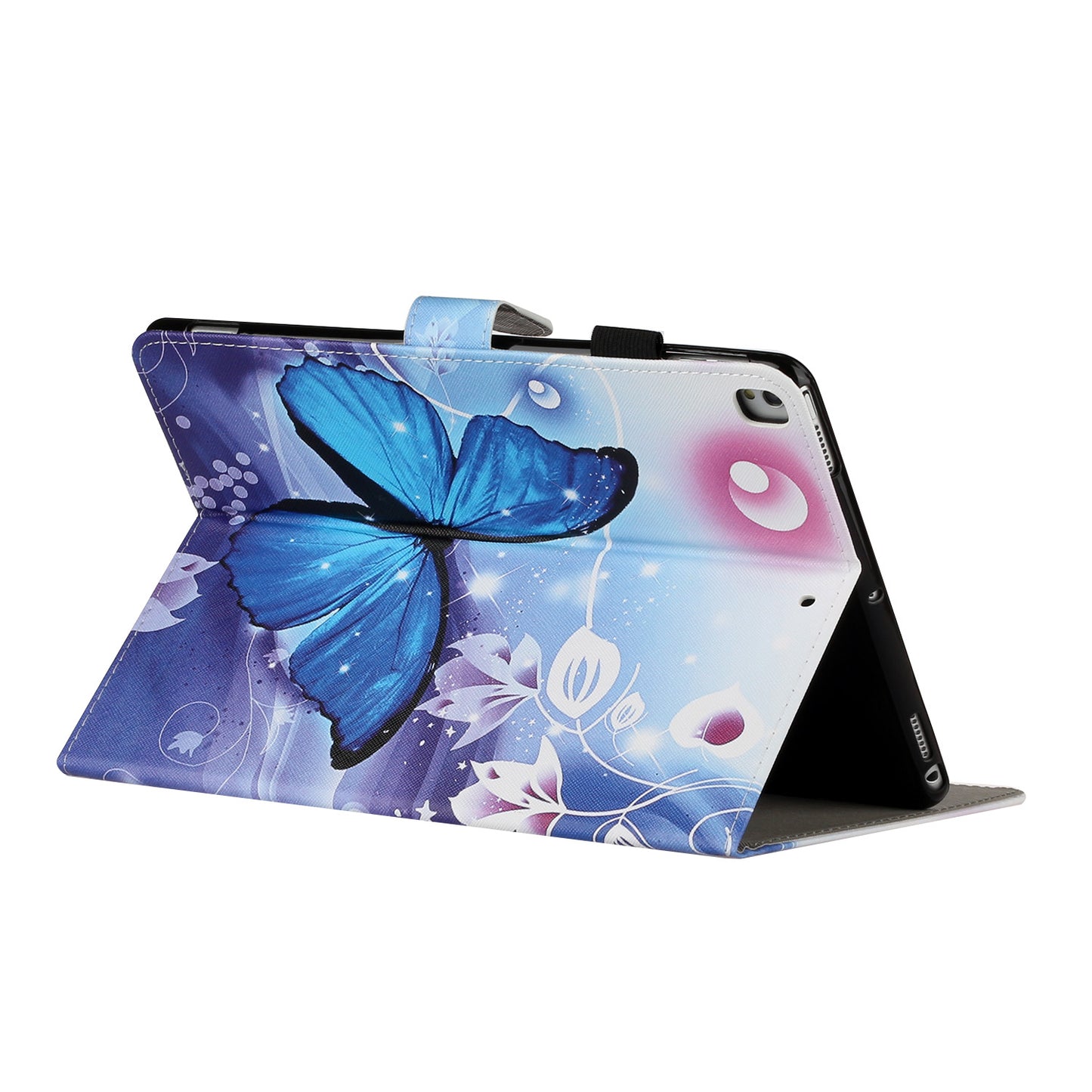 Pattern Printing PU Leather Card Holder Stand Tablet Cover for iPad 9.7-inch (2018)/(2017) / iPad Air 2 / iPad Air (2013)