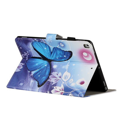 Pattern Printing PU Leather Card Holder Stand Tablet Cover for iPad 9.7-inch (2018)/(2017) / iPad Air 2 / iPad Air (2013)