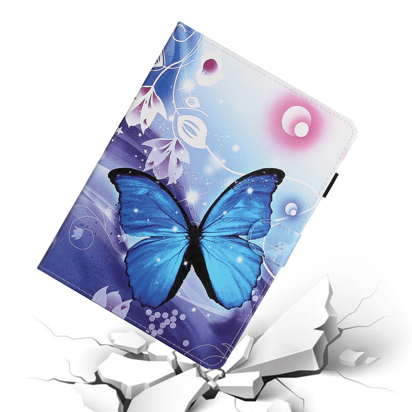 Pattern Printing PU Leather Card Holder Stand Tablet Cover for iPad 9.7-inch (2018)/(2017) / iPad Air 2 / iPad Air (2013)