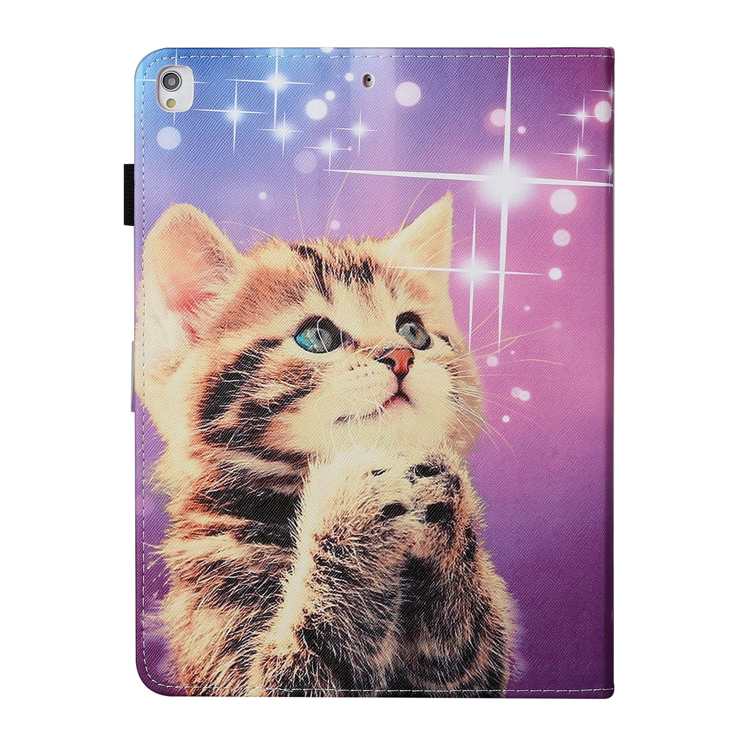 Pattern Printing PU Leather Card Holder Stand Tablet Cover for iPad 10.2 (2021)/(2020)/(2019) / iPad Air 10.5-inch (2019)