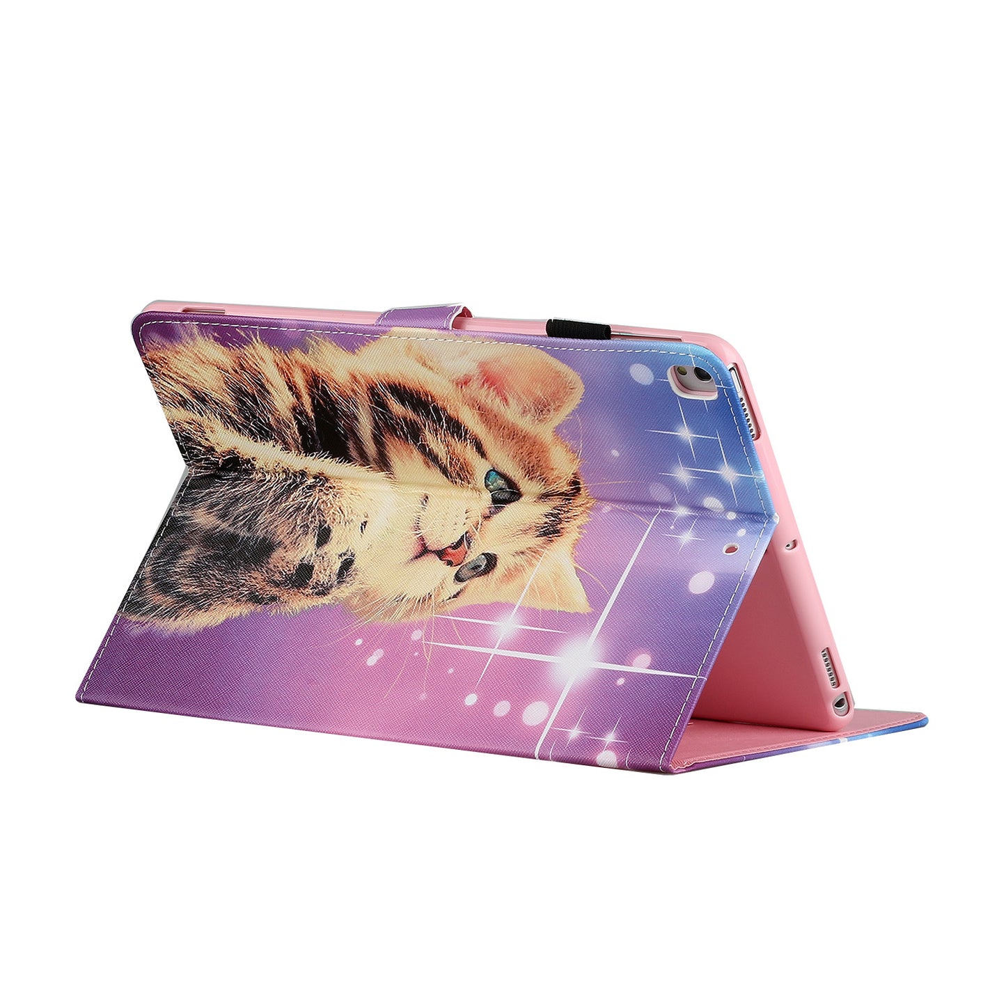 Pattern Printing PU Leather Card Holder Stand Tablet Cover for iPad 10.2 (2021)/(2020)/(2019) / iPad Air 10.5-inch (2019)