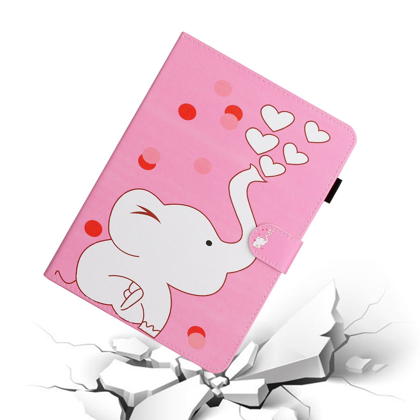 Pattern Printing PU Leather Card Holder Stand Tablet Cover for iPad 10.2 (2021)/(2020)/(2019) / iPad Air 10.5-inch (2019)