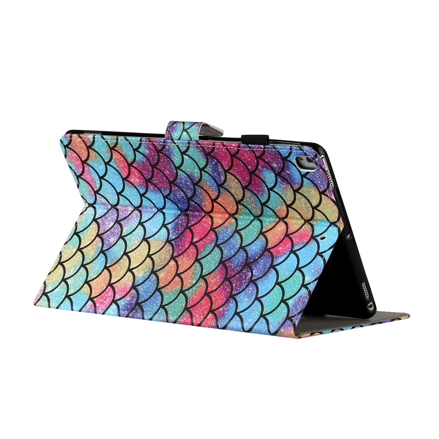 Pattern Printing PU Leather Card Holder Stand Tablet Cover for iPad 10.2 (2021)/(2020)/(2019) / iPad Air 10.5-inch (2019)