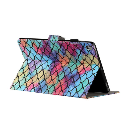 Pattern Printing PU Leather Card Holder Stand Tablet Cover for iPad 10.2 (2021)/(2020)/(2019) / iPad Air 10.5-inch (2019)