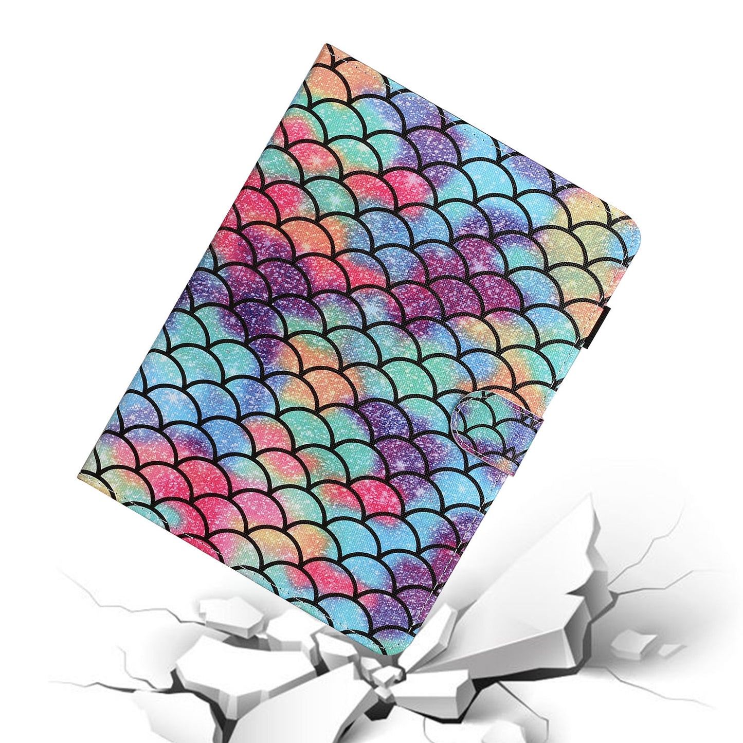 Pattern Printing PU Leather Card Holder Stand Tablet Cover for iPad 10.2 (2021)/(2020)/(2019) / iPad Air 10.5-inch (2019)