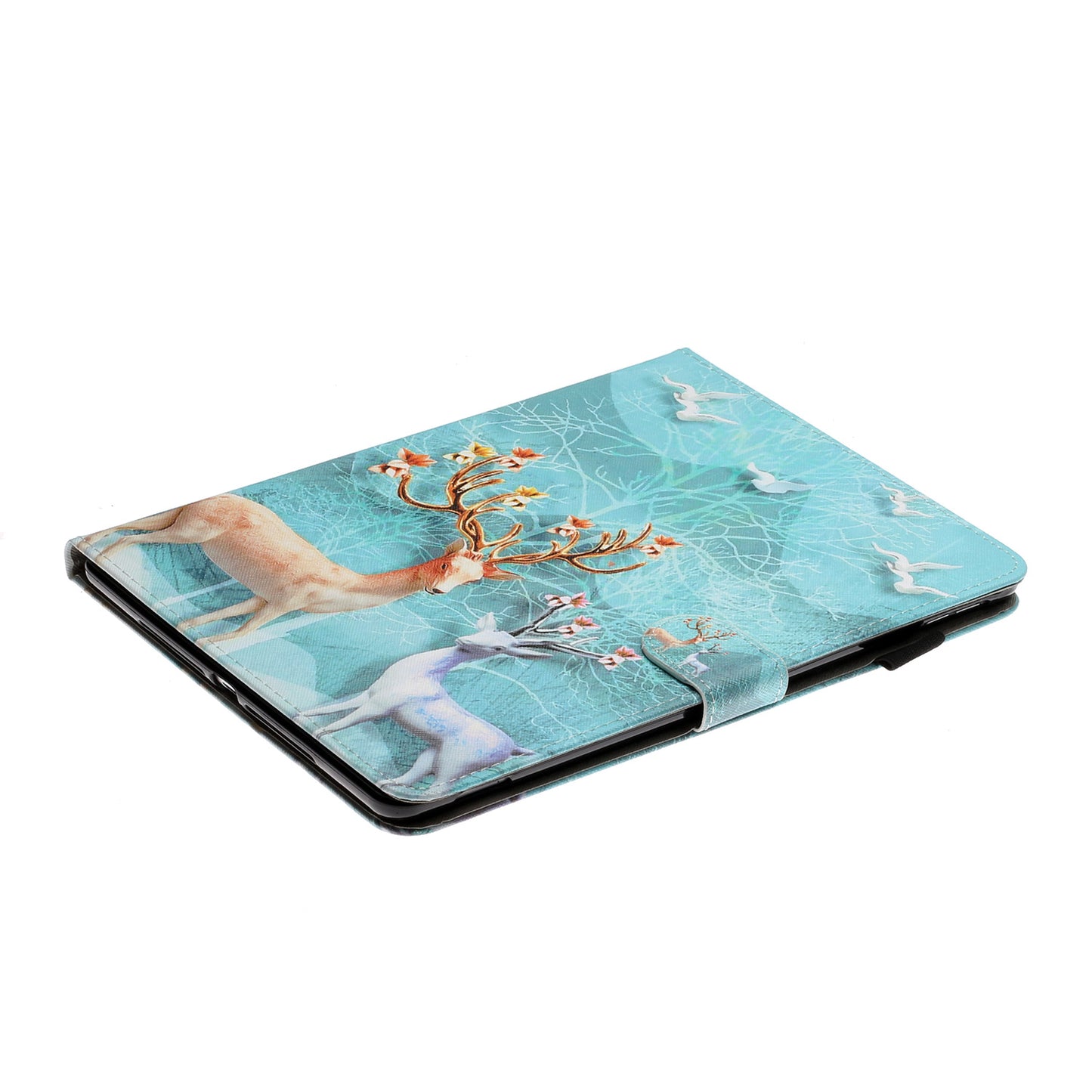 Pattern Printing PU Leather Card Holder Stand Tablet Cover for iPad 10.2 (2021)/(2020)/(2019) / iPad Air 10.5-inch (2019)