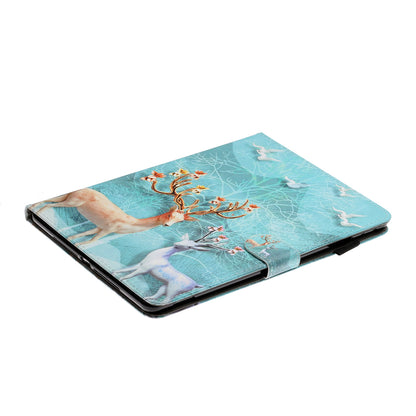 Pattern Printing PU Leather Card Holder Stand Tablet Cover for iPad 10.2 (2021)/(2020)/(2019) / iPad Air 10.5-inch (2019)