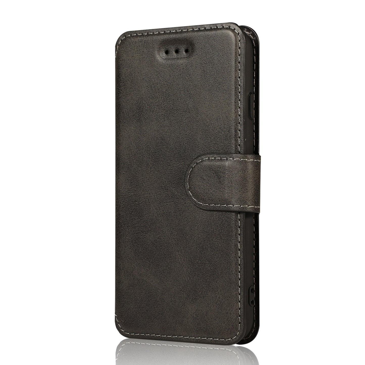 PU Leather + TPU Wallet Stand Phone Cover for iPhone SE (2020)/SE (2022)/8/7