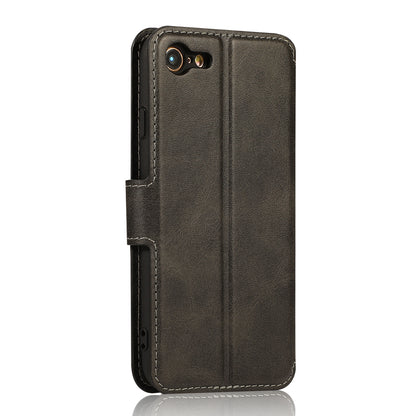 PU Leather + TPU Wallet Stand Phone Cover for iPhone SE (2020)/SE (2022)/8/7