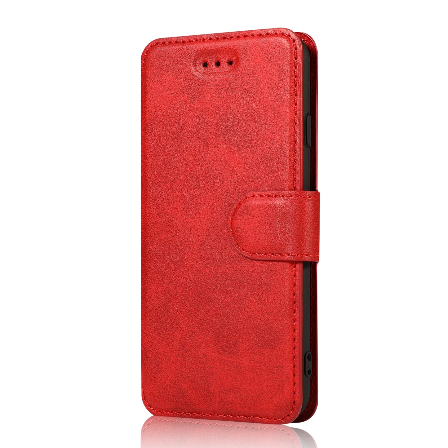 PU Leather + TPU Wallet Stand Phone Cover for iPhone SE (2020)/SE (2022)/8/7