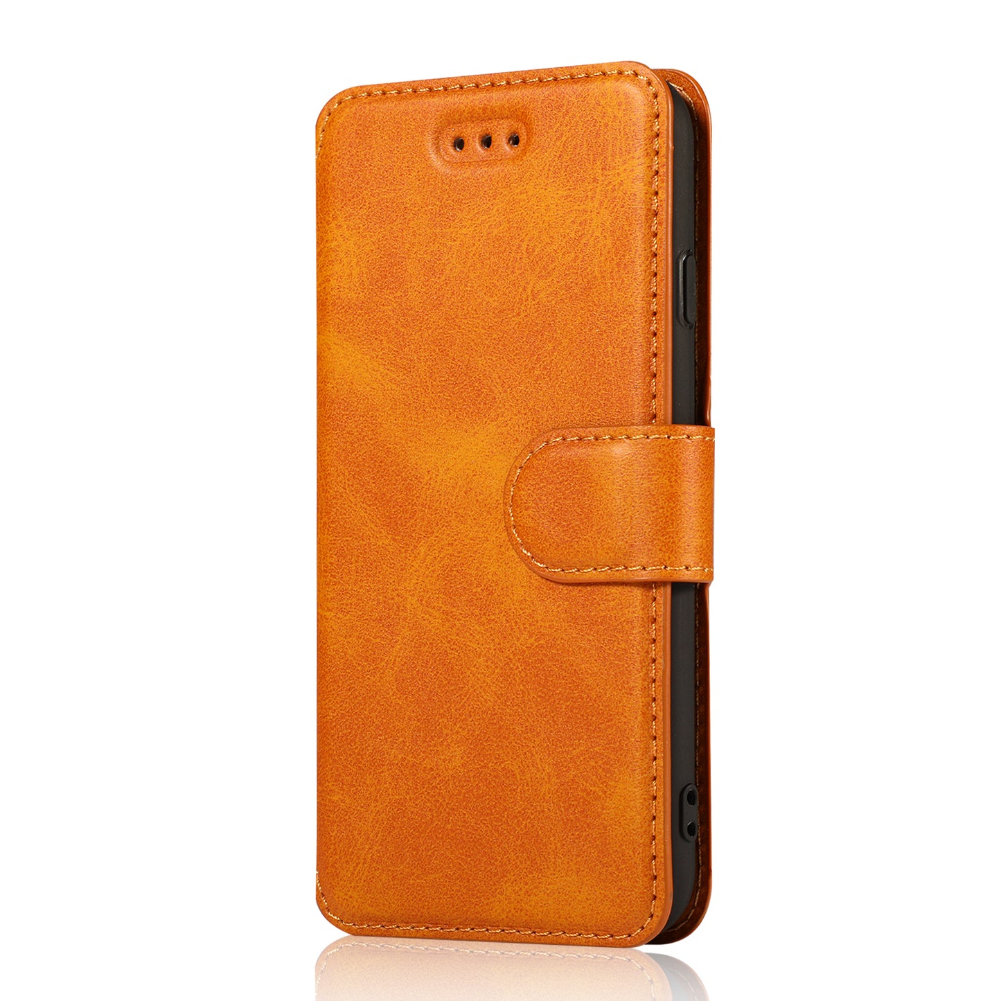 PU Leather + TPU Wallet Stand Phone Cover for iPhone SE (2020)/SE (2022)/8/7