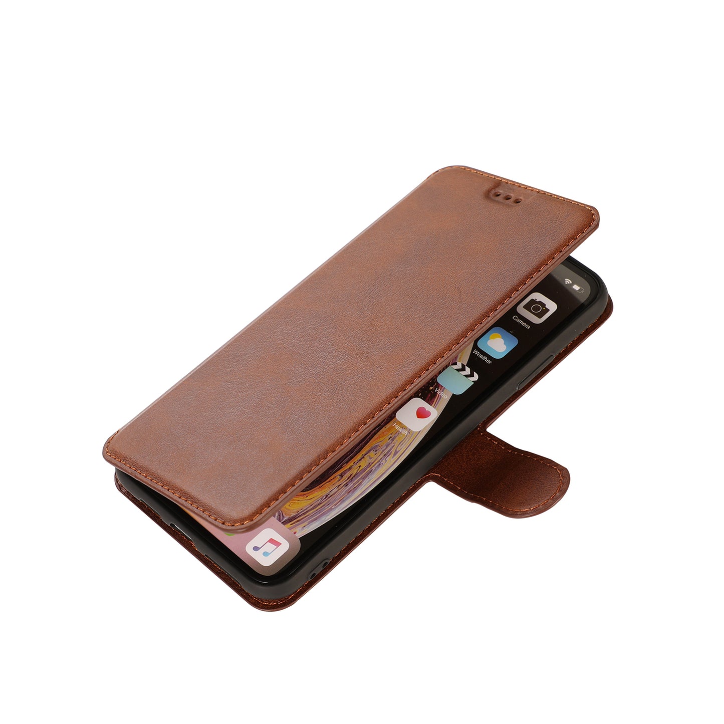PU Leather + TPU Wallet Stand Phone Cover for iPhone SE (2020)/SE (2022)/8/7