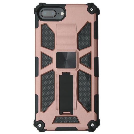 Kickstand Armor Dropproof PC TPU Hybrid Case with Magnetic Metal Sheet for iPhone 6 Plus / 7 Plus / 8 Plus 5.5-inch