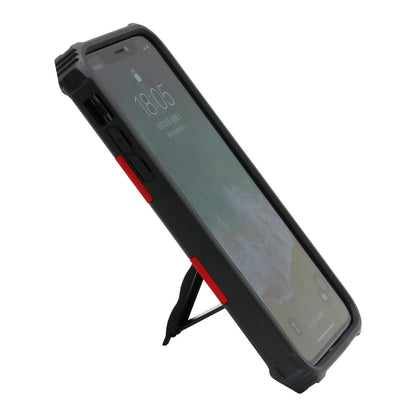 Kickstand Armor Dropproof PC TPU Hybrid Case with Magnetic Metal Sheet for iPhone XS Max 6.5-inch
