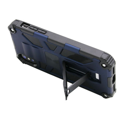 Kickstand Armor Dropproof PC TPU Hybrid Case with Magnetic Metal Sheet for iPhone XS Max 6.5-inch