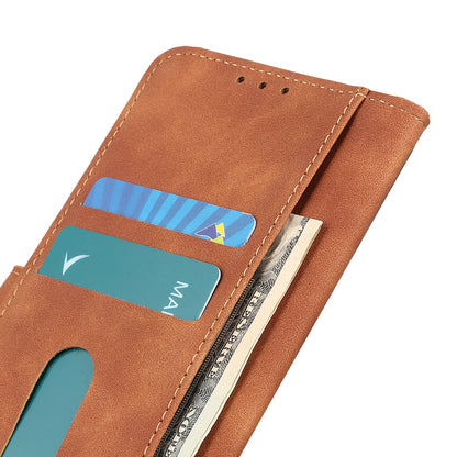 KHAZNEH Retro Leather Wallet Cover for iPhone 12 mini