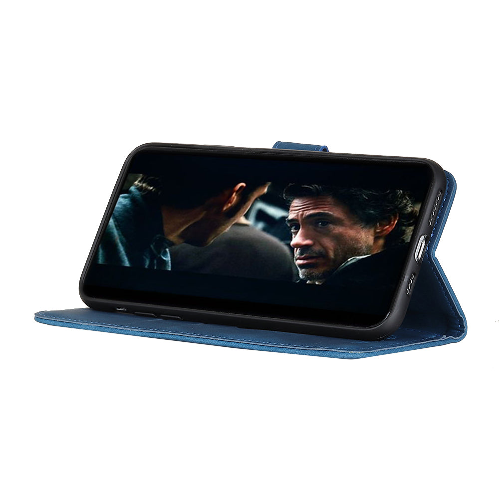 KHAZNEH Retro Leather Wallet Cover for iPhone 12 mini