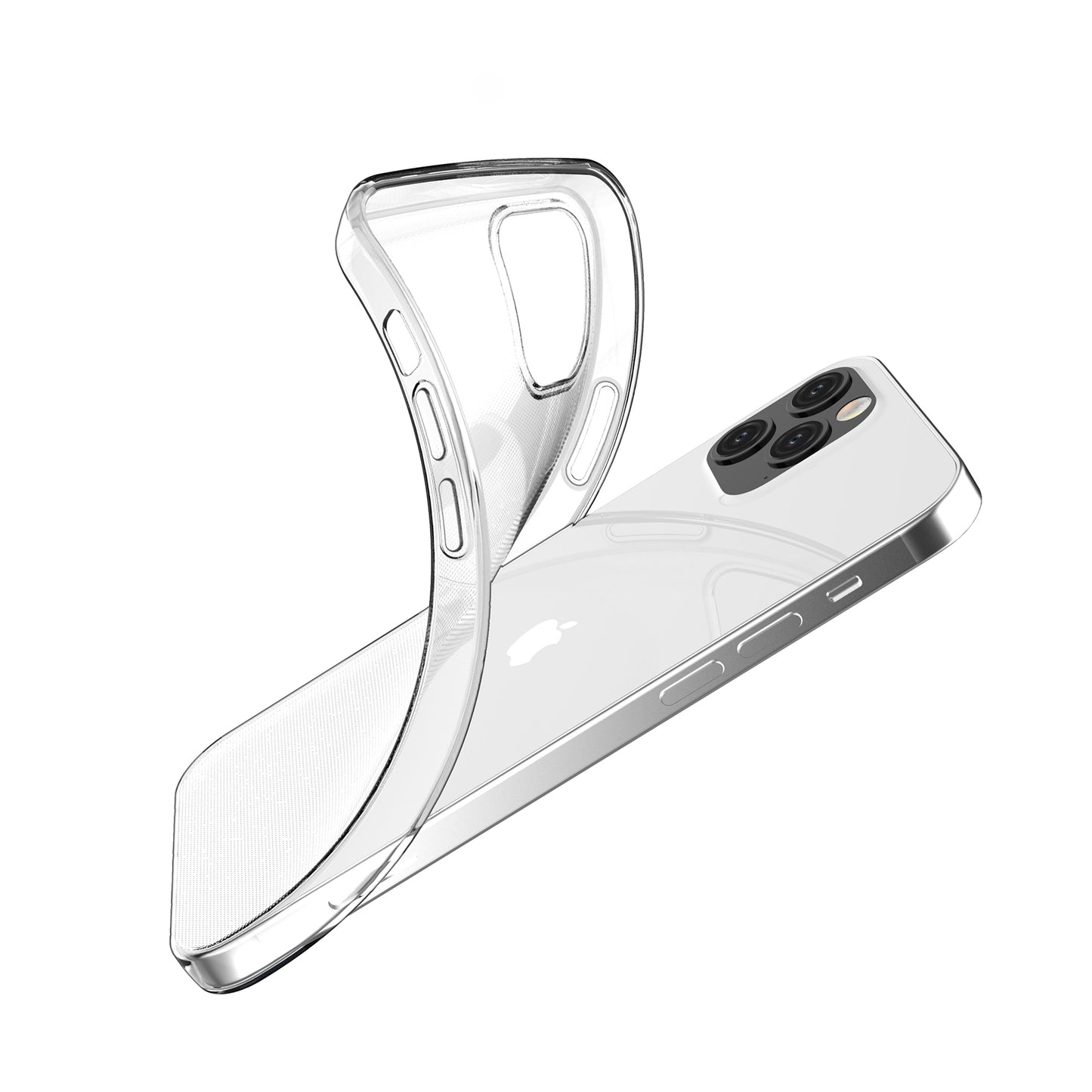 HD Clear Soft Phone Case Cover for Apple iPhone 12