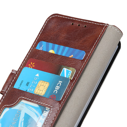Crazy Horse Skin Leather Unique Case for iPhone 12 mini