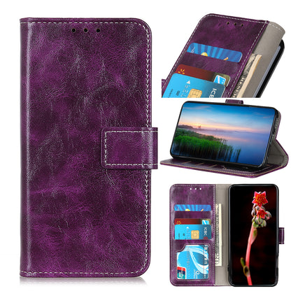 Crazy Horse Skin Leather Unique Case for iPhone 12 mini