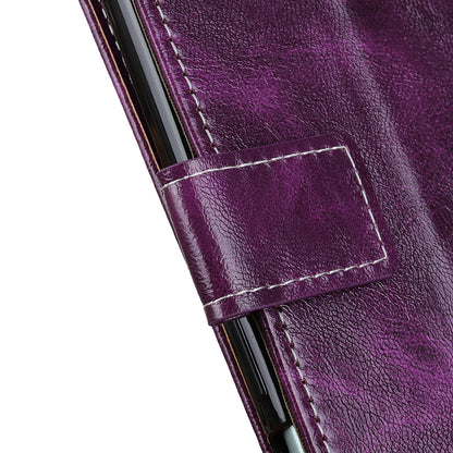 Crazy Horse Skin Leather Unique Case for iPhone 12 mini