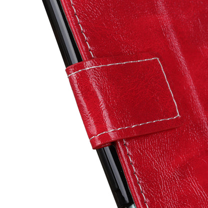 Crazy Horse Skin Leather Unique Case for iPhone 12 mini
