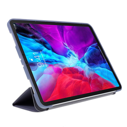Tri-fold PU Leather + TPU Tablet Phone Shell for iPad Pro 11-inch (2020)/(2018)