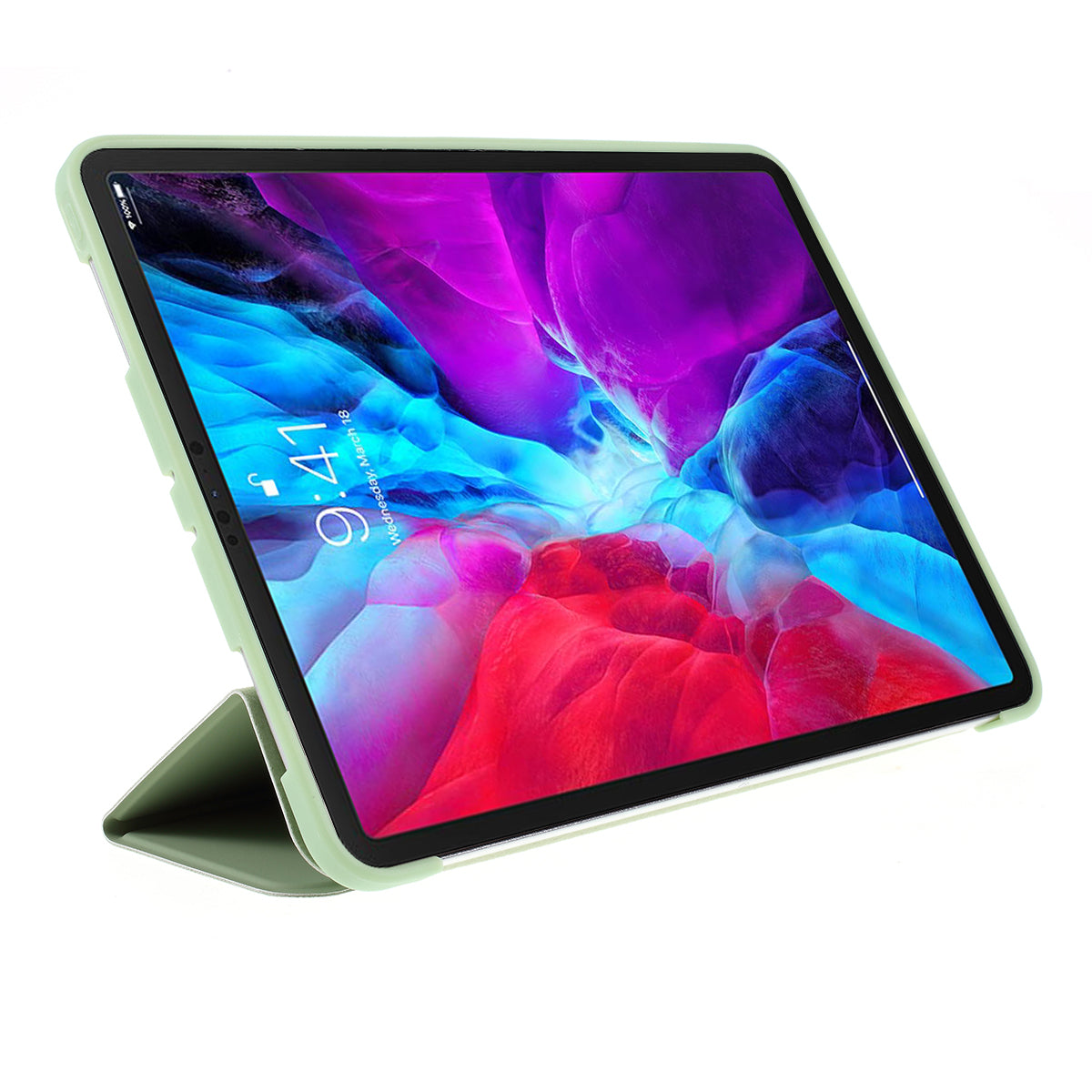 Tri-fold PU Leather + TPU Tablet Phone Shell for iPad Pro 11-inch (2020)/(2018)