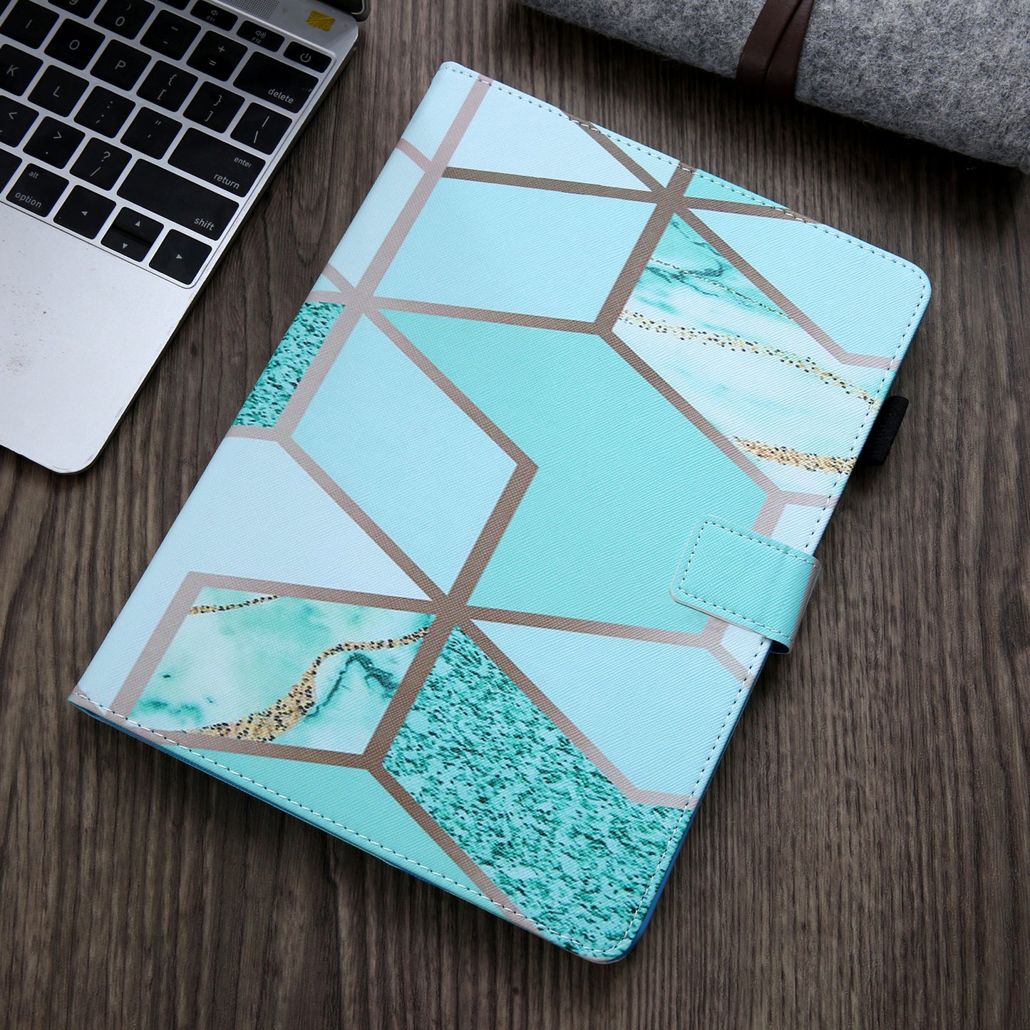 Pattern Printing Stand Leather Card Slots Tablet Cover for iPad 10.2 (2021)/(2020)/(2019)/Air 10.5 inch (2019)