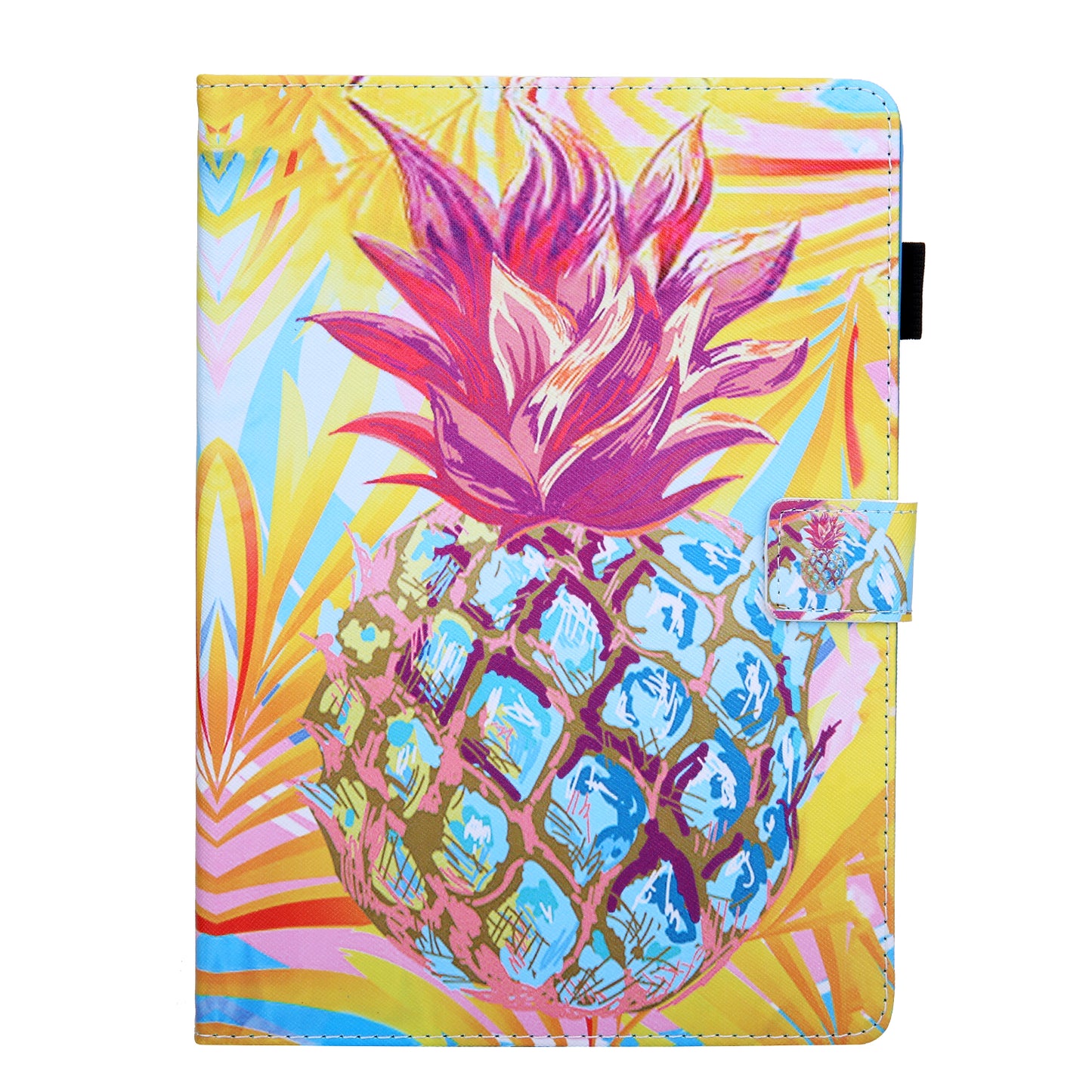 Pattern Printing Stand Card Holder Leather Case for iPad 9.7-inch (2018)/(2017)/Air 2/Air (2013)