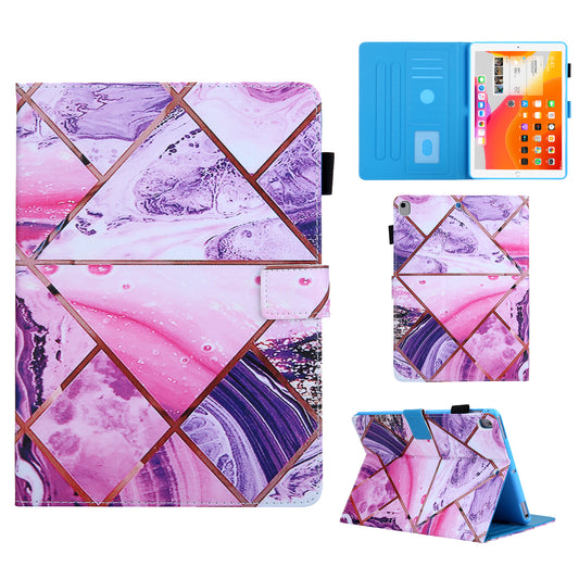 Pattern Printing Stand Card Holder Leather Case for iPad 9.7-inch (2018)/(2017)/Air 2/Air (2013)