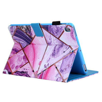 Pattern Printing Stand Card Holder Leather Case for iPad 9.7-inch (2018)/(2017)/Air 2/Air (2013)