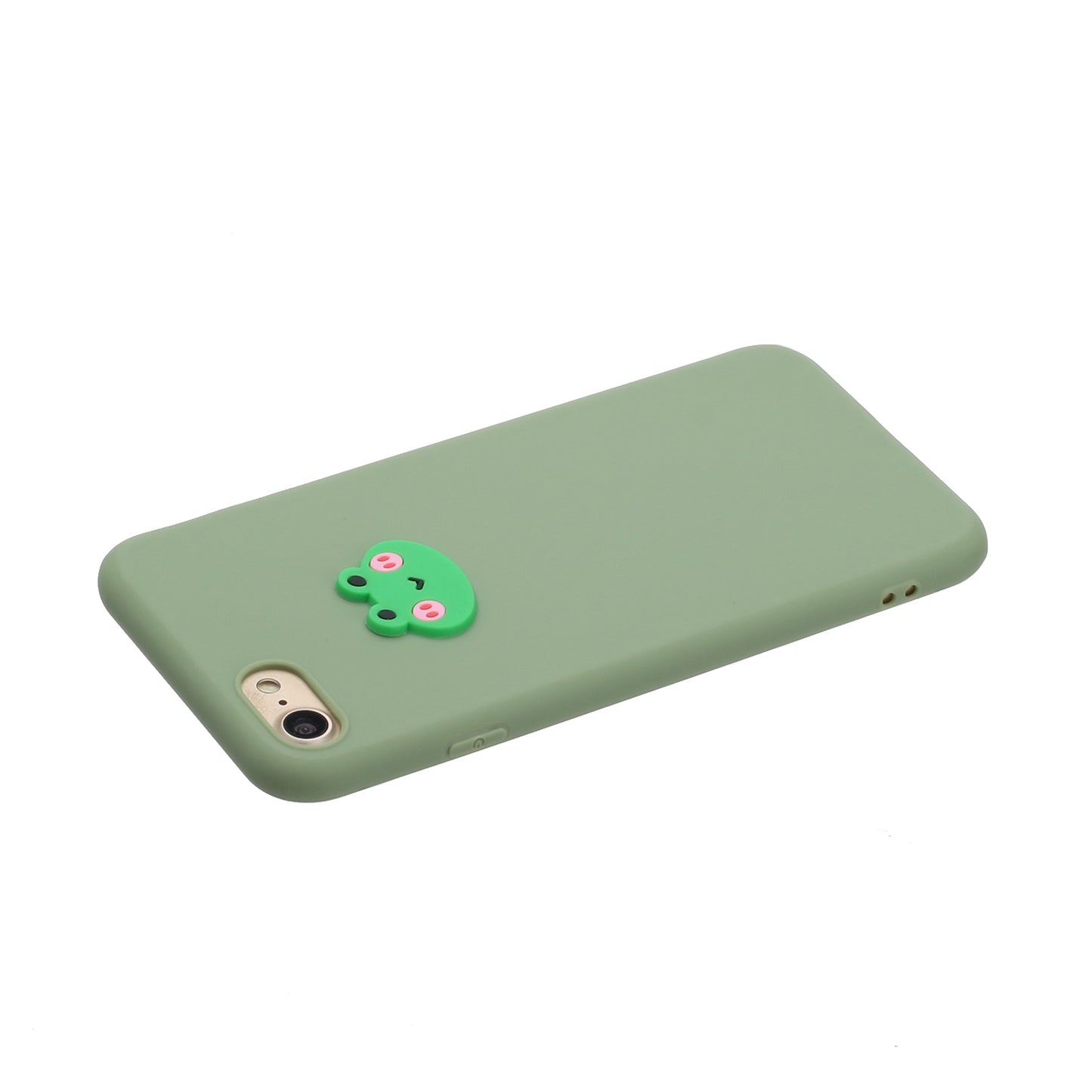 Animal Doll Coated TPU Phone Case for iPhone 7/8/SE (2020)/SE (2022)