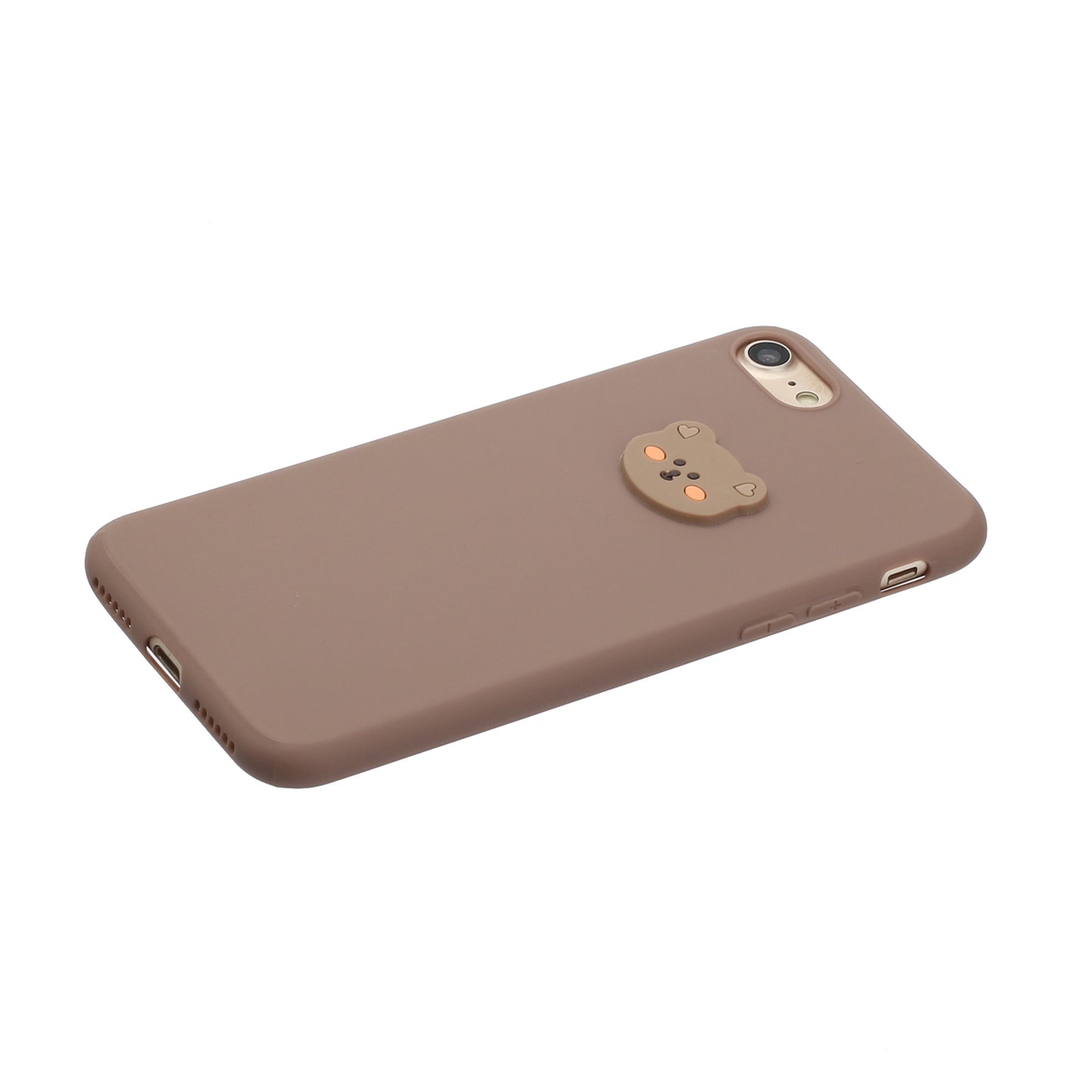 Animal Doll Coated TPU Phone Case for iPhone 7/8/SE (2020)/SE (2022)