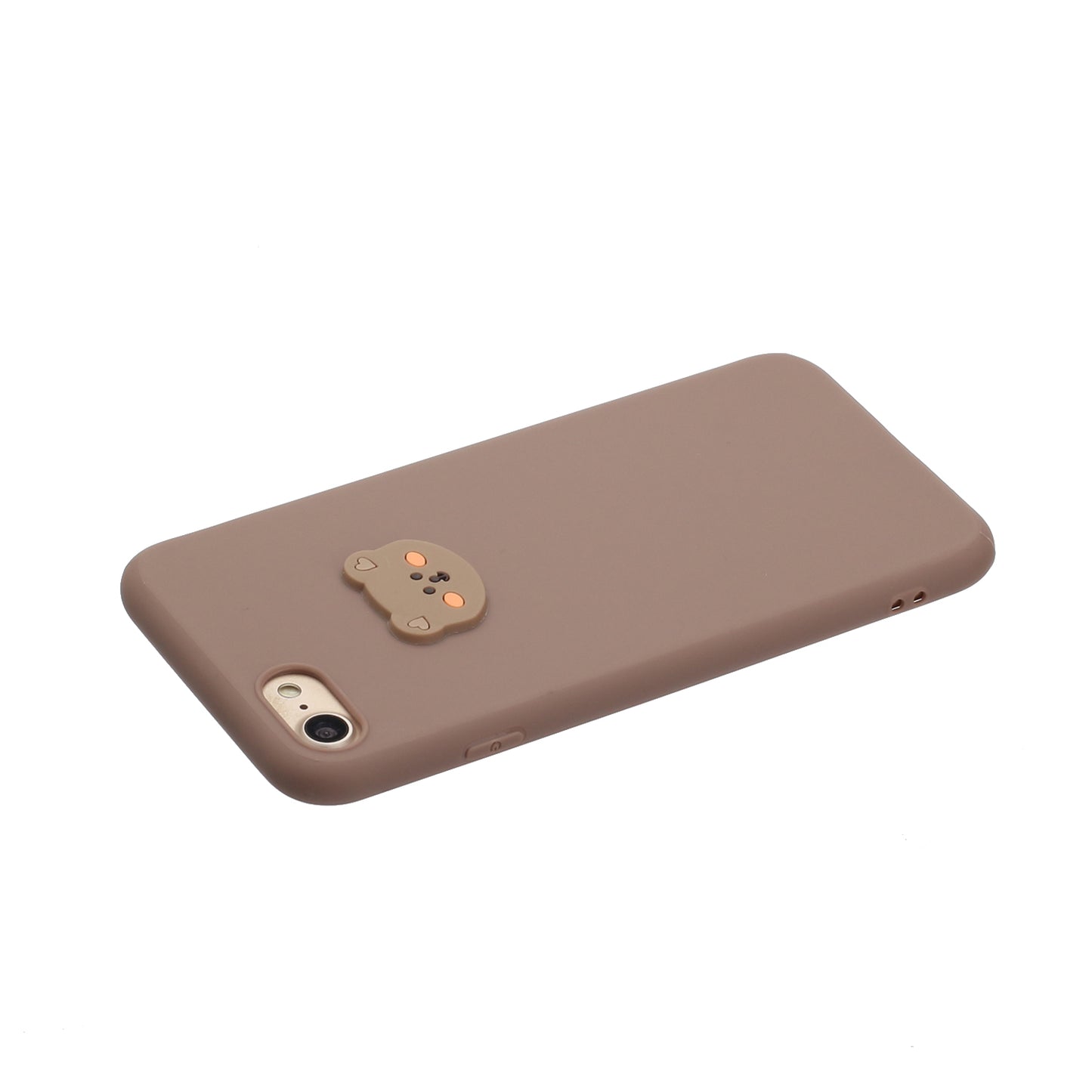 Animal Doll Coated TPU Phone Case for iPhone 7/8/SE (2020)/SE (2022)