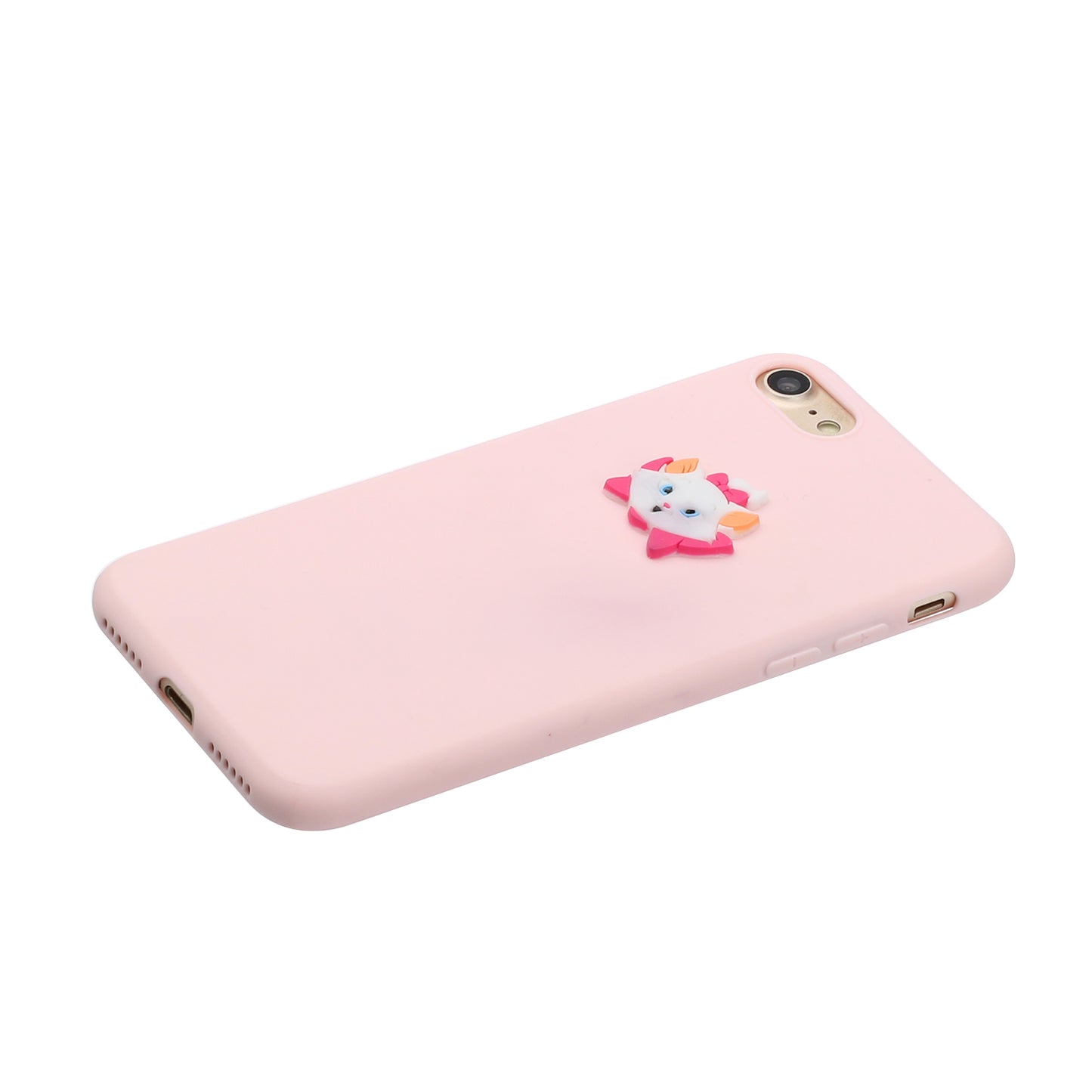 Animal Doll Coated TPU Phone Case for iPhone 7/8/SE (2020)/SE (2022)