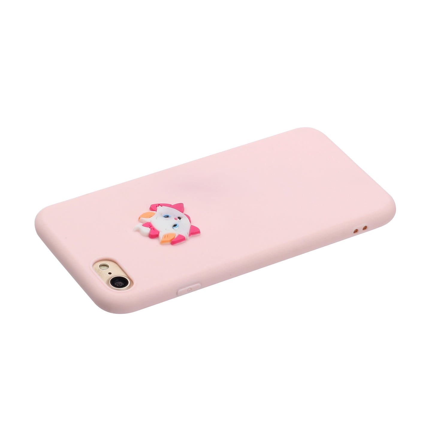 Animal Doll Coated TPU Phone Case for iPhone 7/8/SE (2020)/SE (2022)