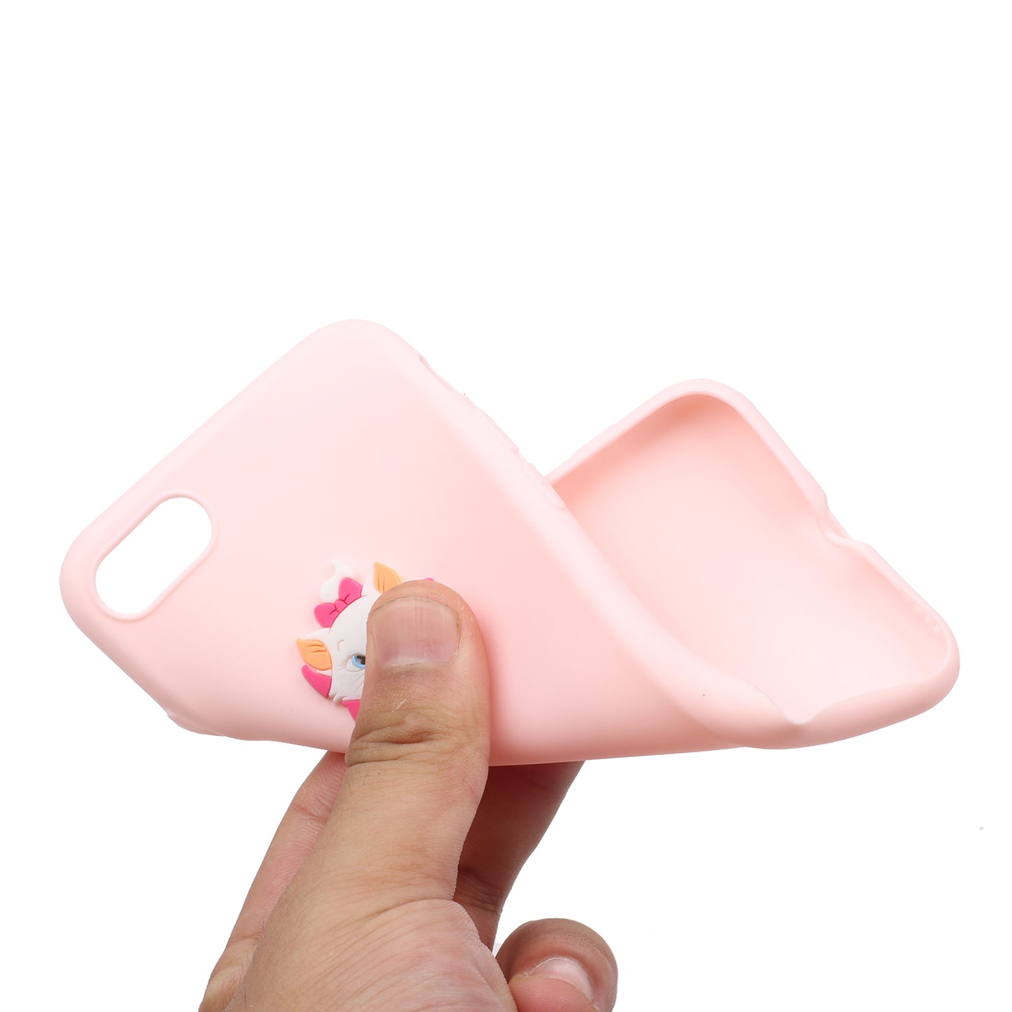 Animal Doll Coated TPU Phone Case for iPhone 7/8/SE (2020)/SE (2022)