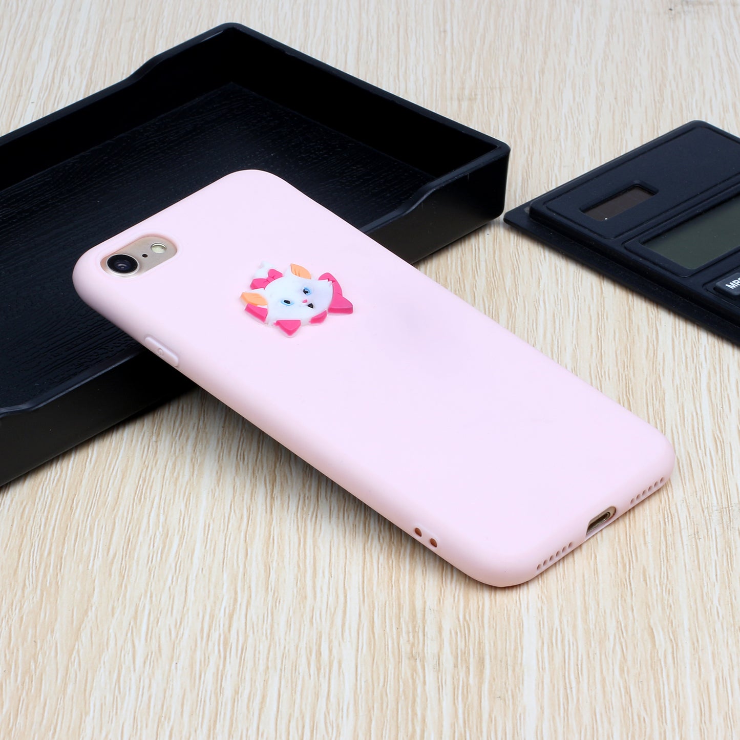 Animal Doll Coated TPU Phone Case for iPhone 7/8/SE (2020)/SE (2022)