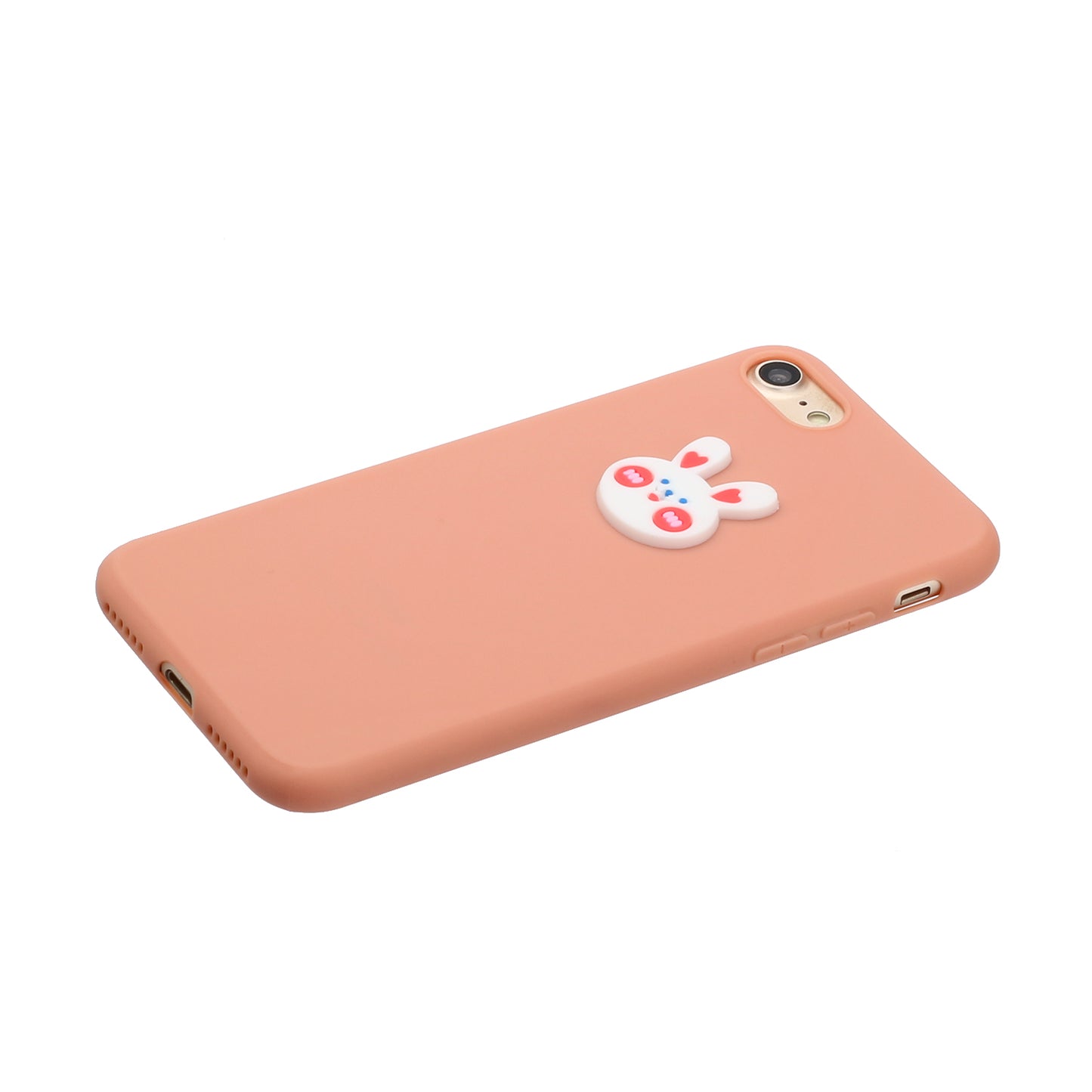 Animal Doll Coated TPU Phone Case for iPhone 7/8/SE (2020)/SE (2022)