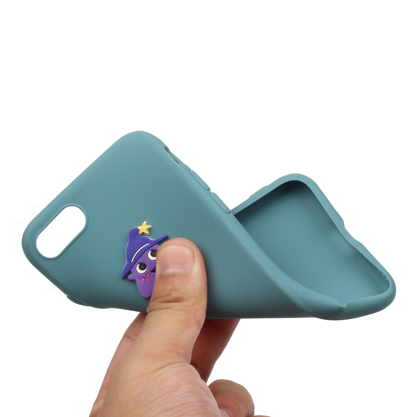 Animal Doll Coated TPU Phone Case for iPhone 7/8/SE (2020)/SE (2022)