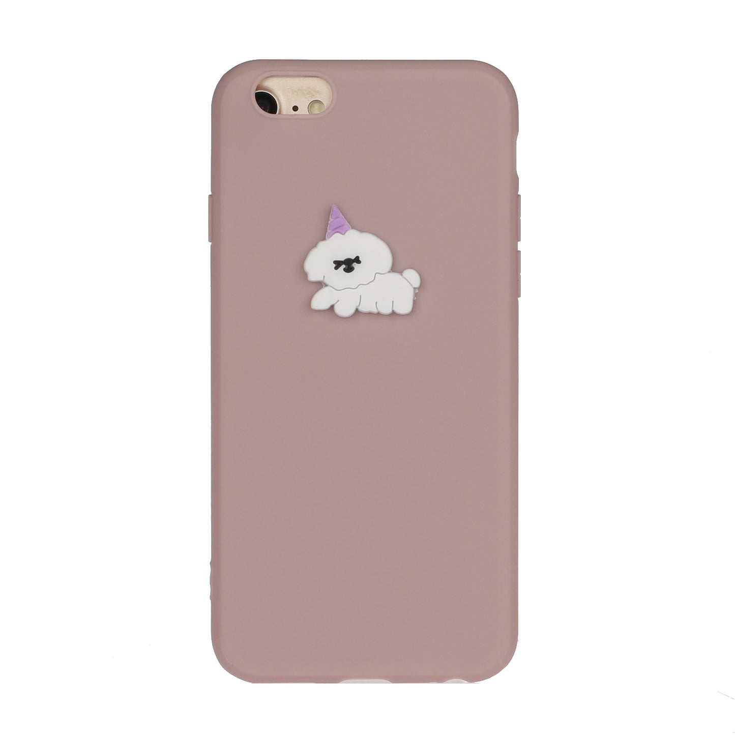 Animal Doll Coated TPU Phone Case for iPhone 7/8/SE (2020)/SE (2022)
