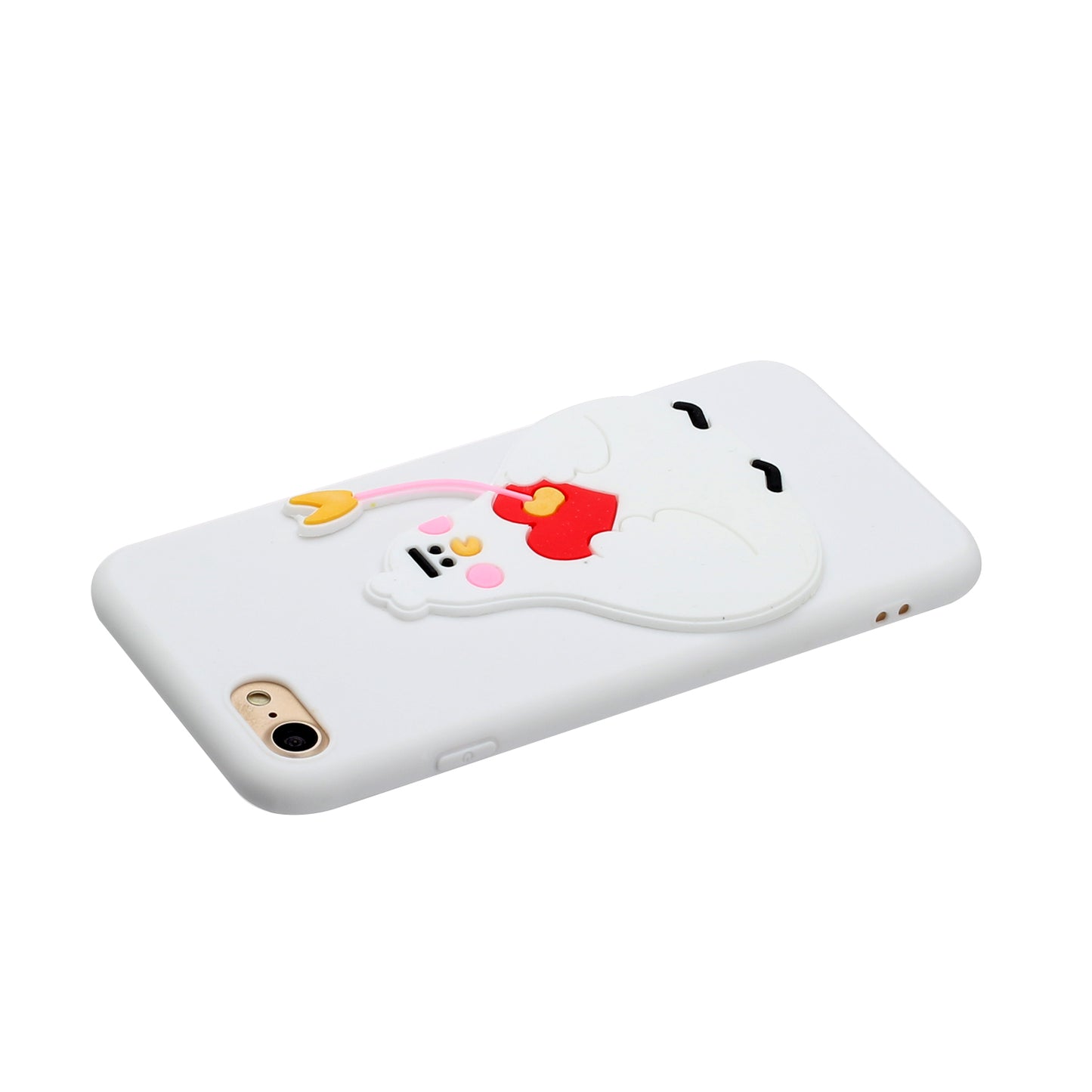 Animal Doll Coated TPU Phone Case for iPhone 7/8/SE (2020)/SE (2022)