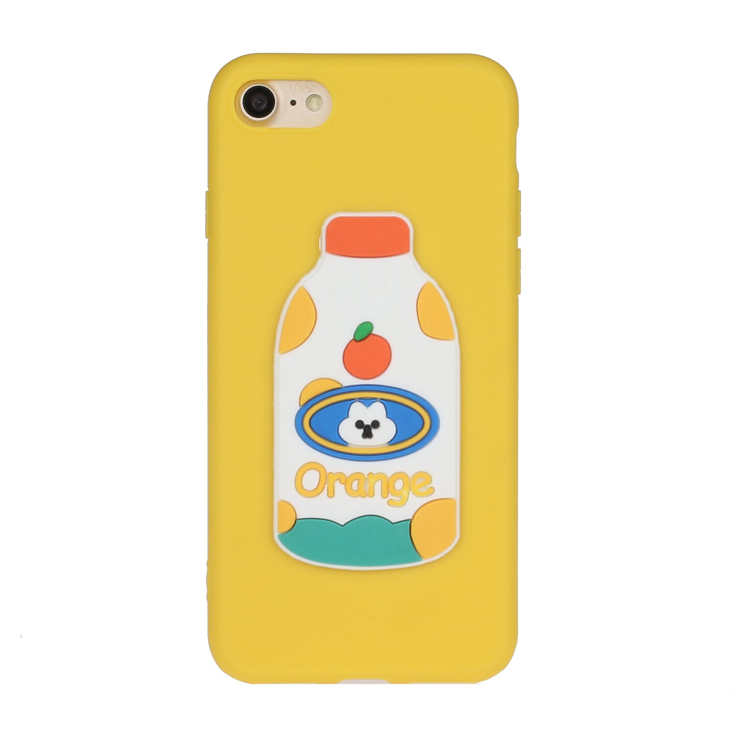 Animal Doll Coated TPU Phone Case for iPhone 7/8/SE (2020)/SE (2022)