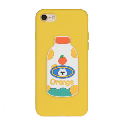 Animal Doll Coated TPU Phone Case for iPhone 7/8/SE (2020)/SE (2022)
