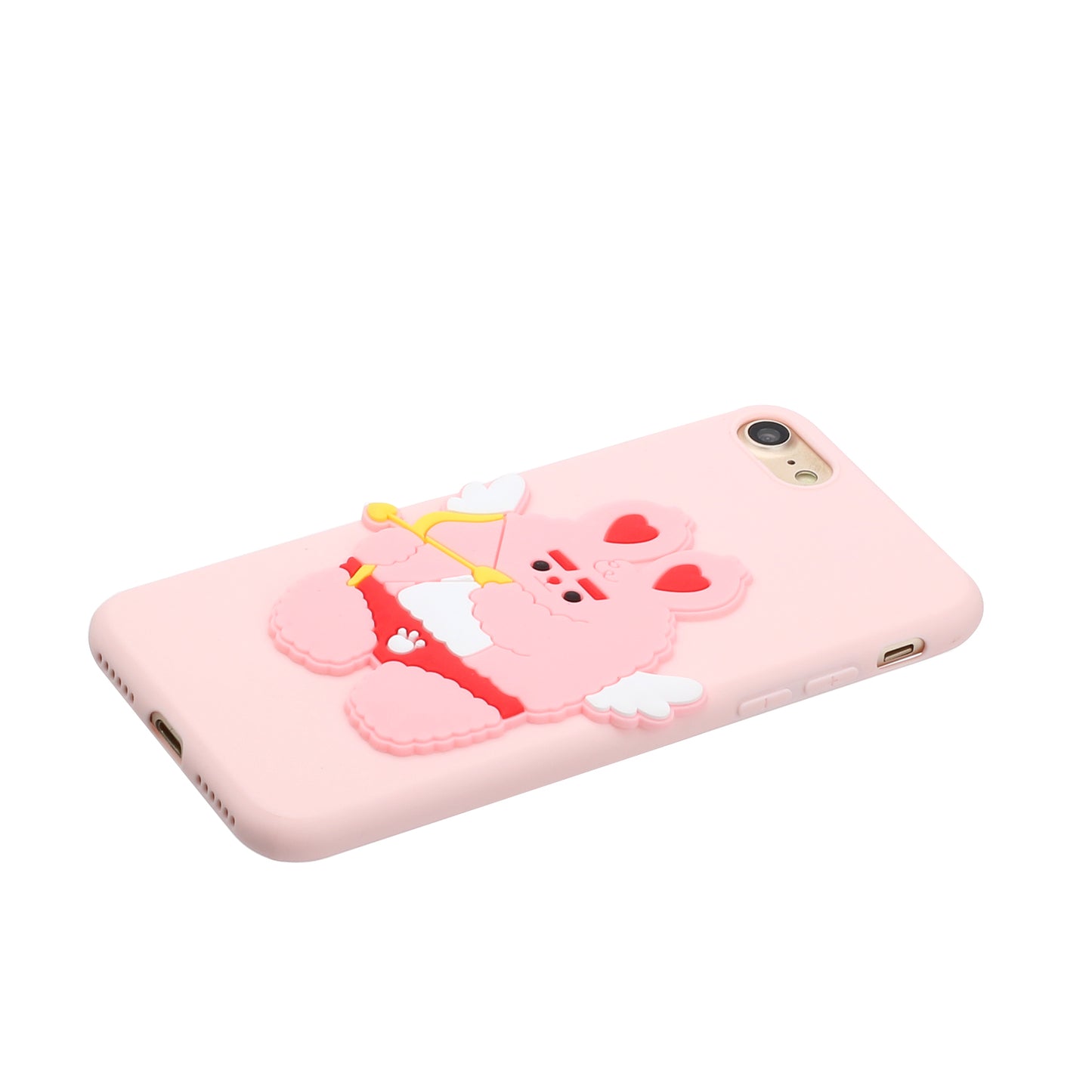 Animal Doll Coated TPU Phone Case for iPhone 7/8/SE (2020)/SE (2022)