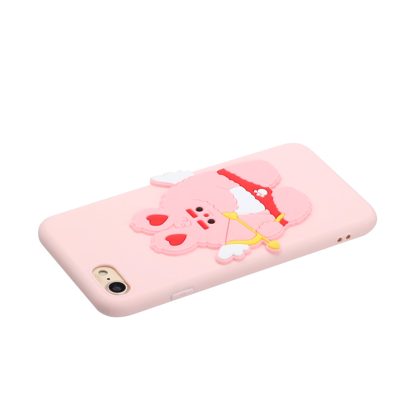 Animal Doll Coated TPU Phone Case for iPhone 7/8/SE (2020)/SE (2022)