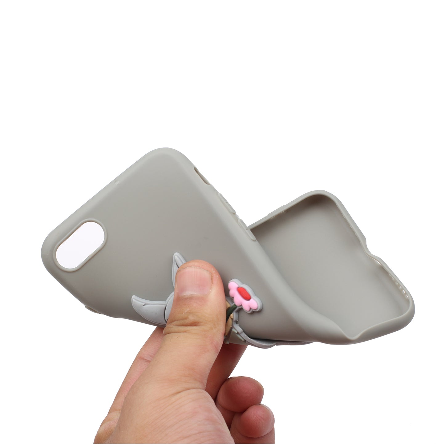 Animal Doll Coated TPU Phone Case for iPhone 7/8/SE (2020)/SE (2022)