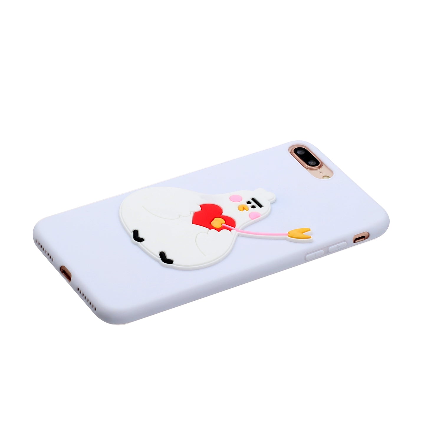 Animal Logo Decor TPU Phone Case Cover for Apple iPhone 7 Plus/8 Plus 5.5 inch